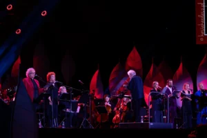 Na scenie można było podziwiać Joannę Kulig, Jolantę Majchrzak, Justynę Schneider, Daniela Olbrychskiego, Marcina Przybylskiego, Olka Różanka, Tadeusza Woźniaka, Zespół Rocka Progresywnego pod kierownictwem Marka Raduli oraz zespół Sinfonia Varsovia pod batutą Wojciecha Michniewskiego.