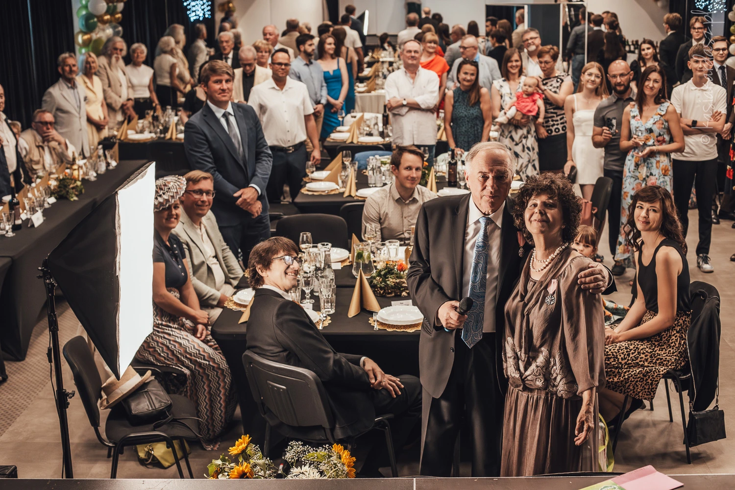 impreza rodzinna, duża rodzina, 50. rocznica ślubu