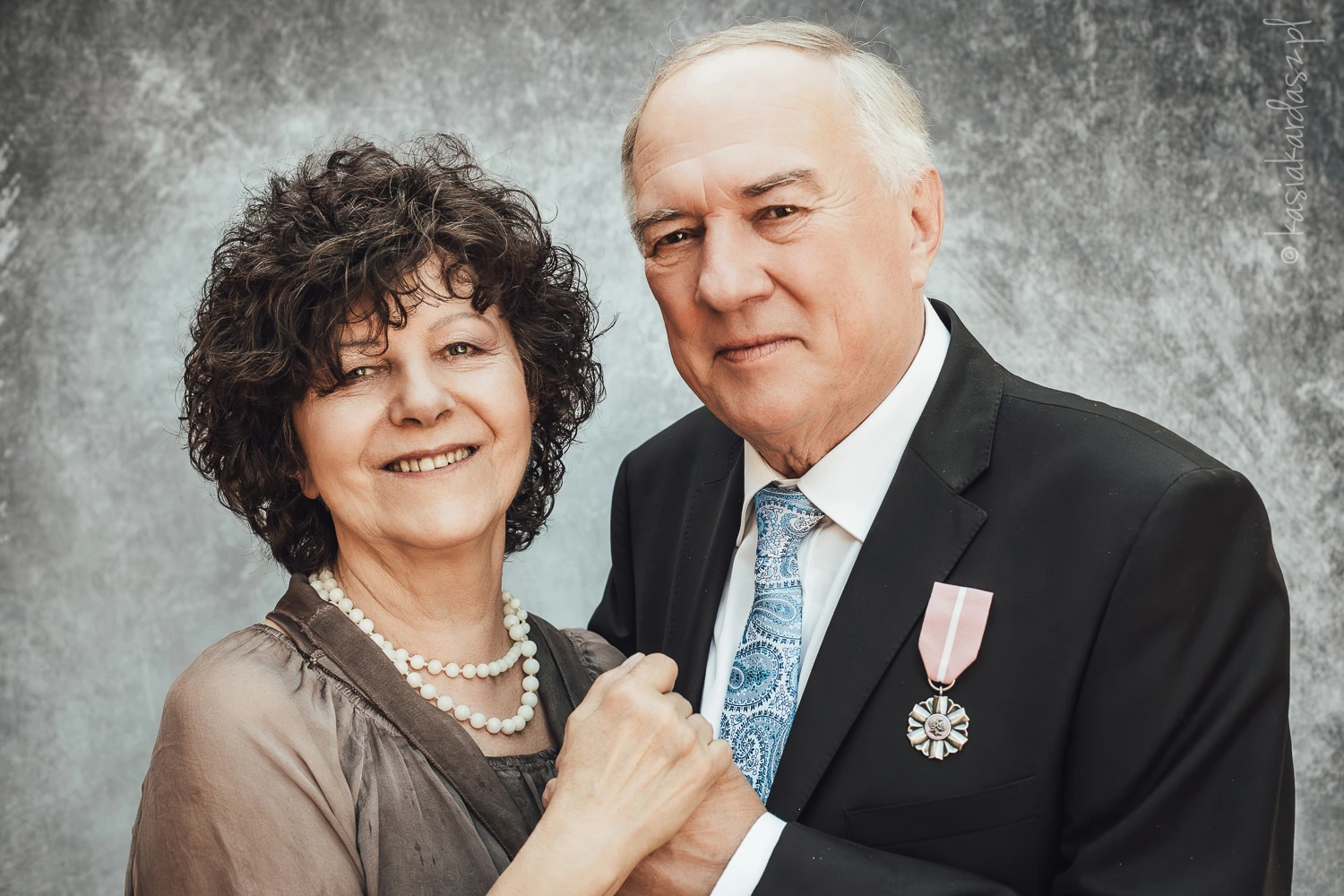 portret z okazji 50. rocznicy ślubu